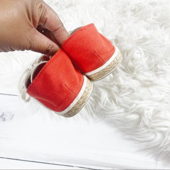 Micheal Micheal Kors Kristy Canvas Slide Espadrille Sneakers Size 6 - Picture 5 of 10